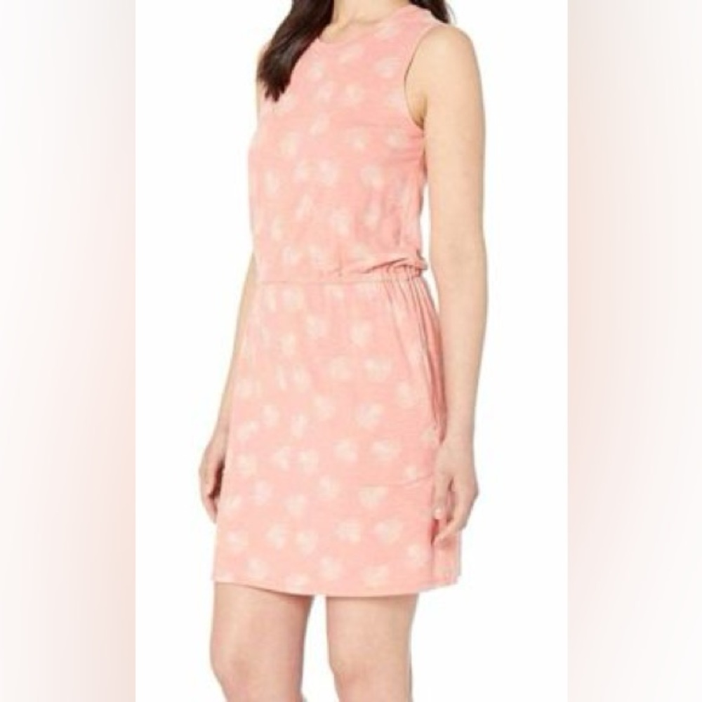 Carve Design Peach Fern Camila Sleeveless Natural Organic Sustainable Dress